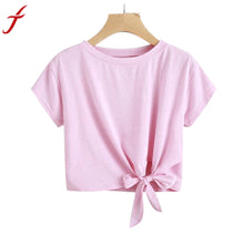 Fashion Candy Colors shirt Women Loose Casual Short Sleeve Solid shirt Blouse Tops Tee Shirt Femme camiseta feminina