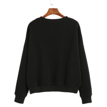 Women long Sleeve Blouse Letter Print Sweatshirt Pullovers